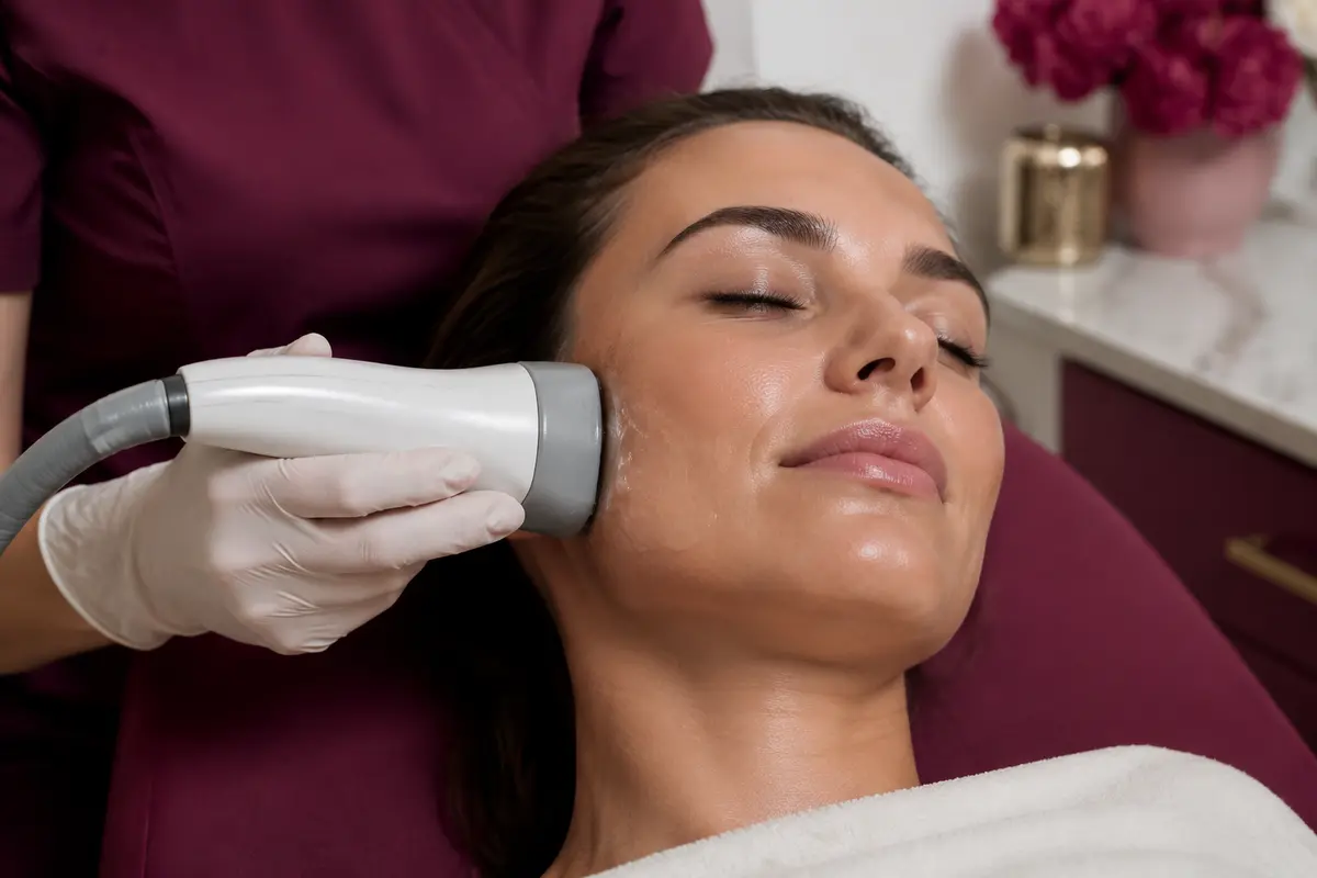 Ultrason facial 3 MHz à Nice — Samantha Esthétique