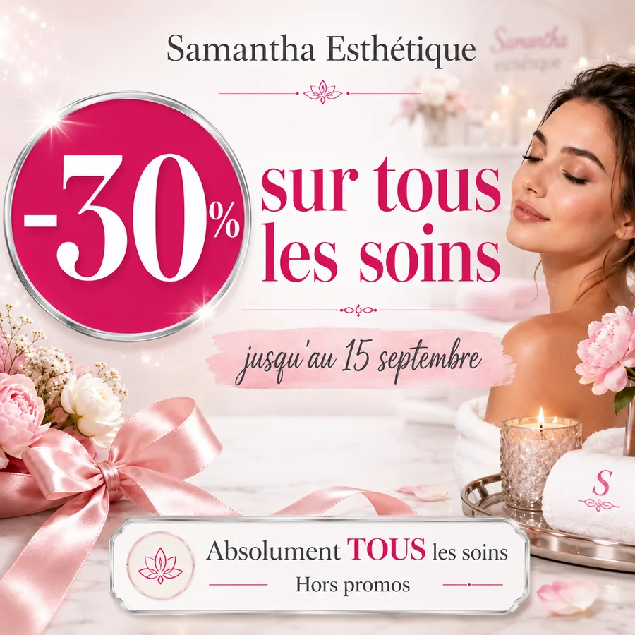 -30% on all tratments